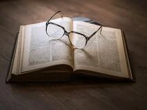 An open book