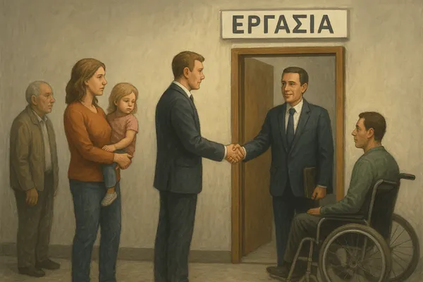 Απεικόνιση διακρίσεων στον χώρο εργασίας
