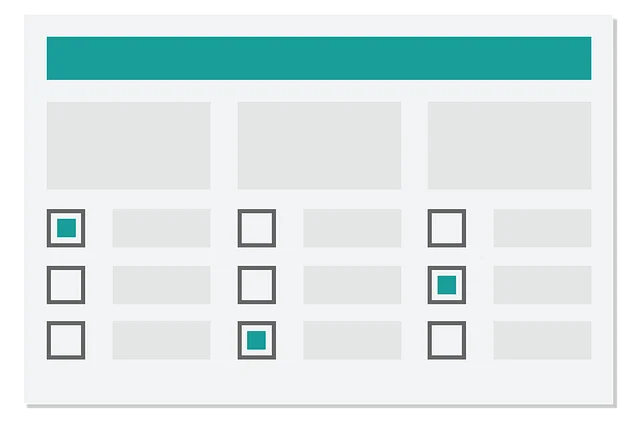 Random survey with ticked values